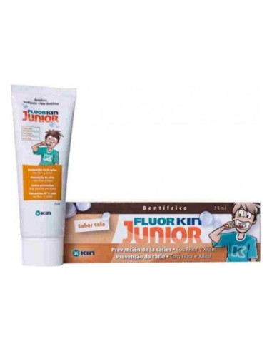 Fluor-Kin Junior Dentífrico Sabor Cola 75Ml