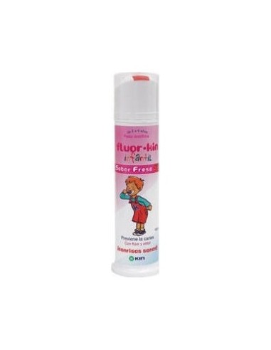 Fluor-Kin Infantil Dentífrico Fresa 100Ml