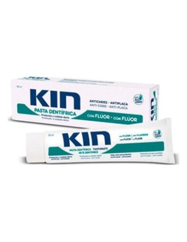Kin Pasta Dental Con Flúor Y Aloe Vera 125Ml