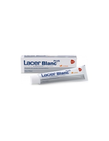 Lacer Blanc Plus Pasta Dental Blanqueadora Citrus 75Ml