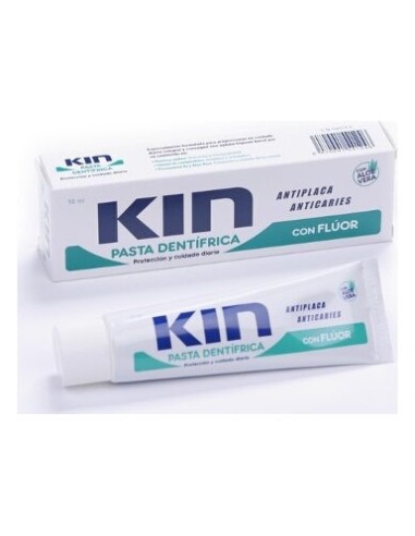 Kin Pasta Dental Con Flúor Y Aloe Vera 50Ml