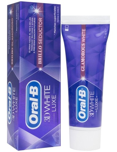 Oral-B 3D White Luxe Brillo Seductor Pasta 75Ml