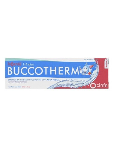 Buccotherm Gel Dentifrice Mon Premier 2-6 Ans Fraise 50Ml