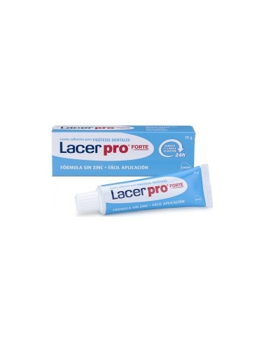 Lacerpro Forte Adhesivo Prótesis Dental 70G