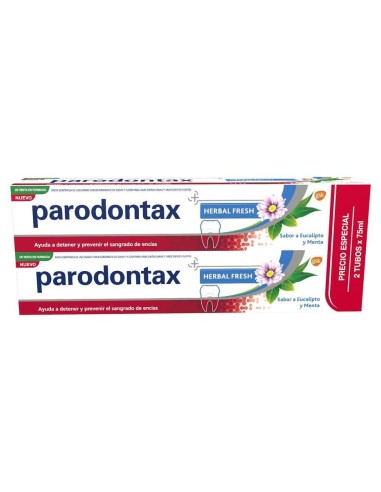 Parodontax Duplo Pasta Herbal Fresh 2X75Ml