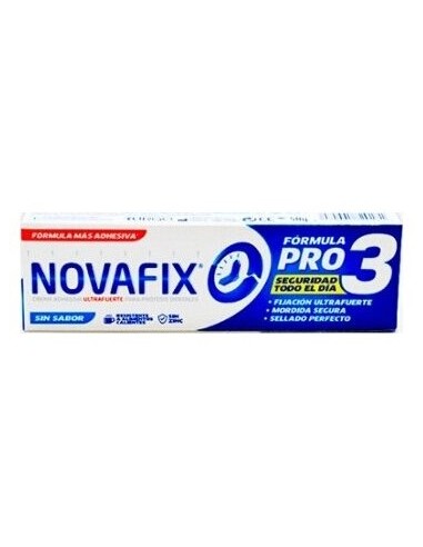 Novafix Pro3 Crema Adhesiva Sin Sabor 50Gr