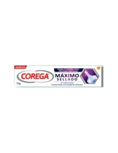 Corega Power Max Fijación + Sellado Sin Sabor 70G