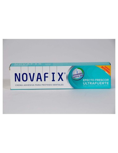 Novafix Ultrafuerte Crema Adhesiva Efecto Frescor 70G