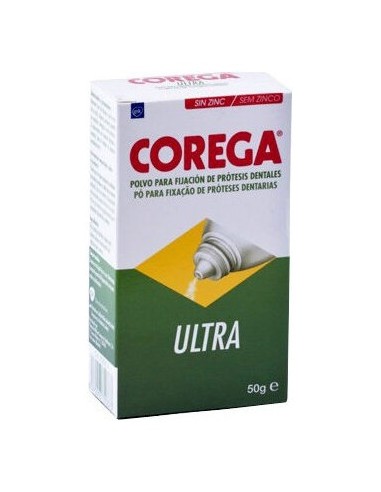 Corega® Ultra Adhesivo Polvo 50G