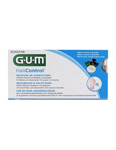 Gum Halicontrol 10 Tabletas