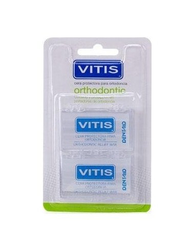 Vitis® Orthodontic Cera Protectora De Rozaduras 5 Barritas X2Uds