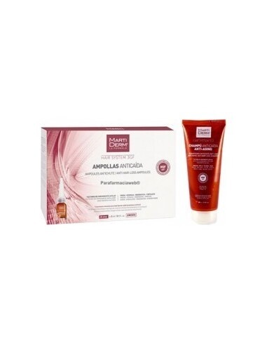 Martiderm Ampollas Anticaída Hair System 3Gf 28Amp