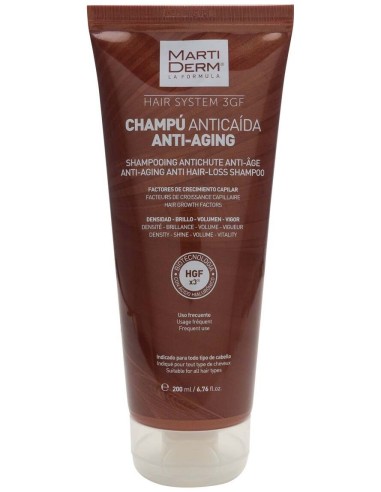 Martiderm Champú Anticaída Antiaging 200Ml