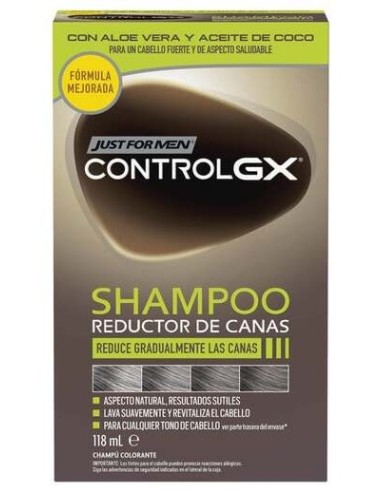 Just For Men Control Gx Champú Reductor De Canas 118Ml