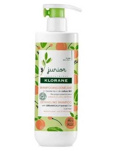 Klorane Petit Junior Shampoing Démélant Pêche 500Ml