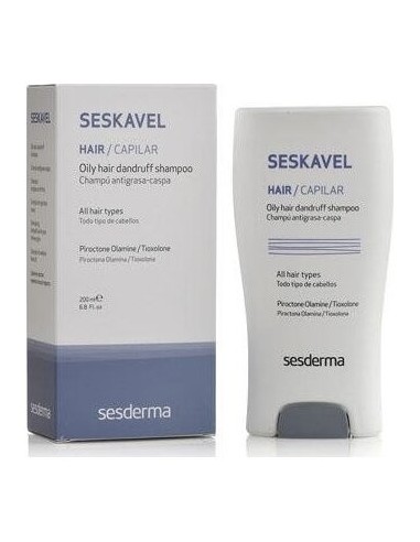 Sesderma Seskavel Champú Anti Grasa Y Caspa 200Ml