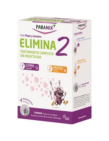 Paranix Pack Elimina2 Champu+Protec 200