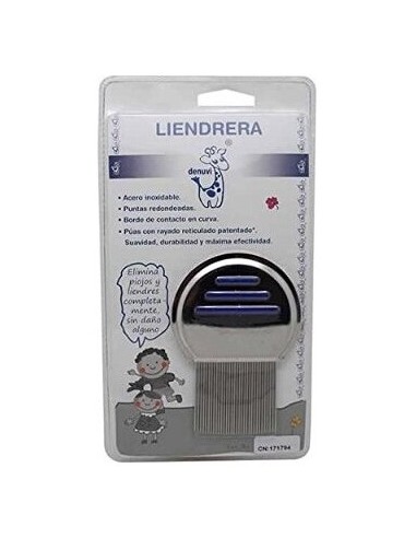 Denuvi Peine Antipiojos-Liendrera 1Ud