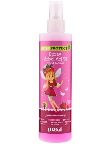 Nosa Spray Desenredante Árbol Del Té Rosa 250Ml