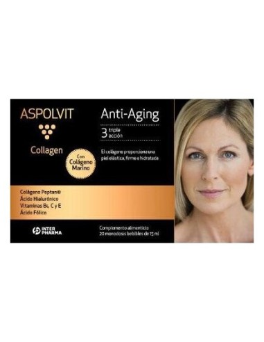 Aspolvit Collagen Anti Aging 20 Amp Beb