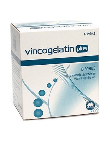 Vincogelatin Plus 15 Sobres 12 Gr.