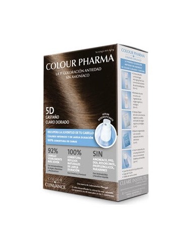 Colour Pharma 5D Castaño Claro Dorado