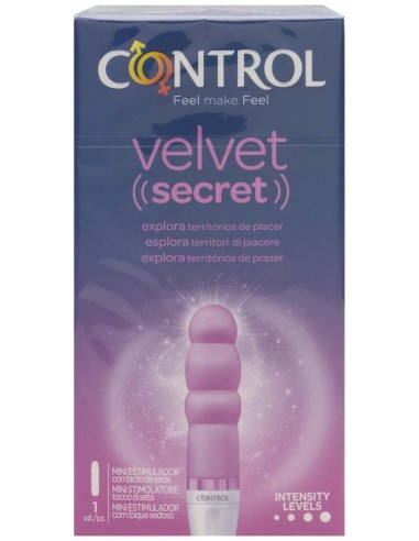 Control Velvet Secret Mini Estimulador 1Ud