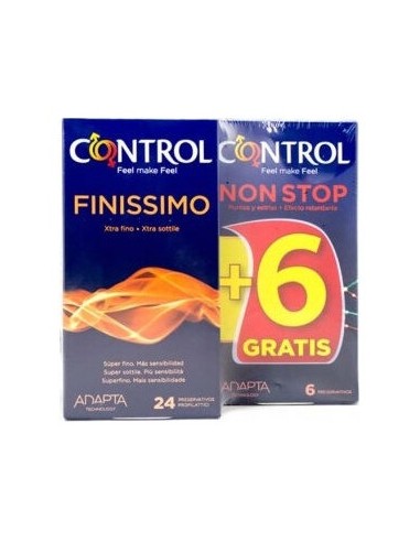 Control Finissimo 24+6 Ud Non Stop