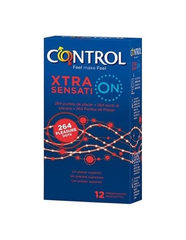 Control Preservativos Xtra Dots 12Uds