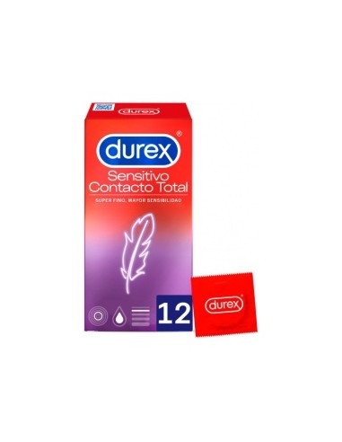 Durex® Sensitivo Contacto Total 2X12Uds