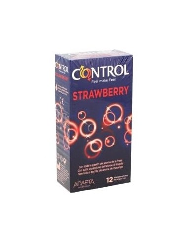 Control Strawberry Preservativos 12 Uds