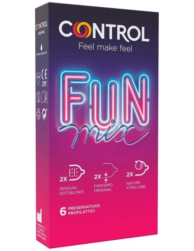 Control Fun Preservativos Mix 6 Uds.