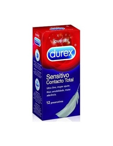 Durex Contacto Total Fino 12 Unidades