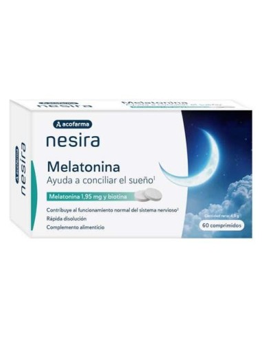 Acofarvital Melatonina 1,95Mg 60Comp