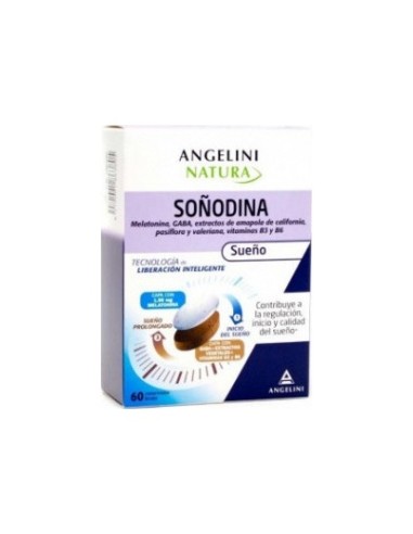 Angelini Natura Soñodina 60 Comprimidos Bicapa