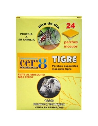 Cer'8 24 Parches Antimosquitos