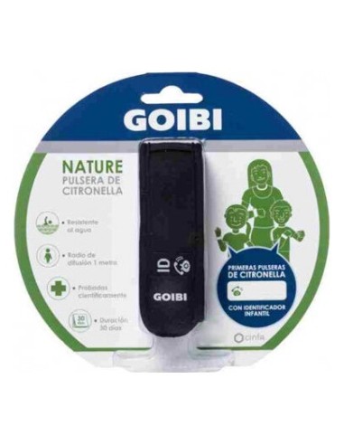 Goibi Nature Pulsera De Citronella Negra 1Ud