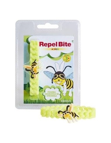 Repel Bite Niños Pulsera Con Citronela 1Ud