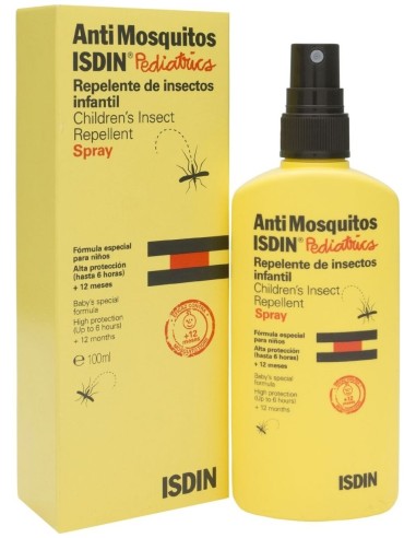Isdin Antimosquitos Pediatrics Repelente De Insectos Infantil Spray 100Ml