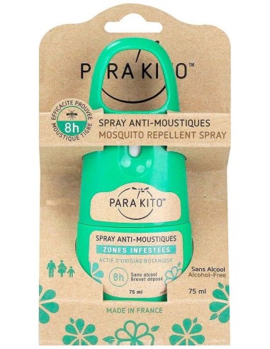 Para'Kito Spray Répulsif Anti Moustiques 75Ml