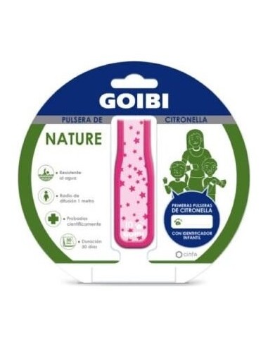 Goibi Pulsera Anti Mosquitos Citronella Nature Estrellas