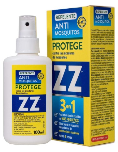 Zz Repelente Antimosquitos 100 Ml