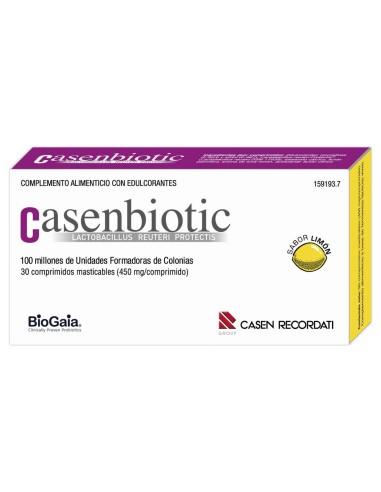 Casenbiotic (30 Comp Sabor Limon )