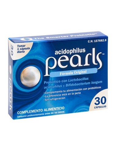 Pearls Acidophilus 30 Capsulas Dhu