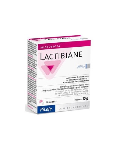 Lactibiane Enfant 10 Sobres 2,5 G Pileje