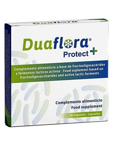 Duaflora Protect+ Prebióticos Y Probióticos 30Caps