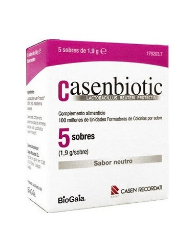 Casenbiotic 5 Sobres 1,9 Gr.