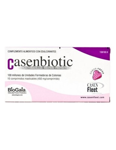 Casenbiotic 30 Comp Sabor Fresa