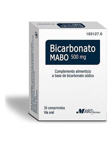 Mabo-Farma Bicarbonato 500Mg 30Comp