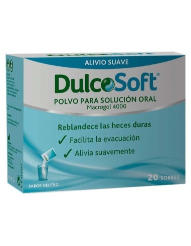Dulcosoft Polvo Soluc Oral 20 Sobres
